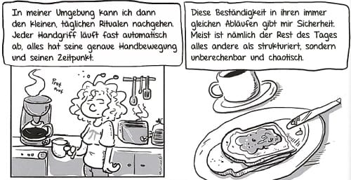 Täglichen Ritualen