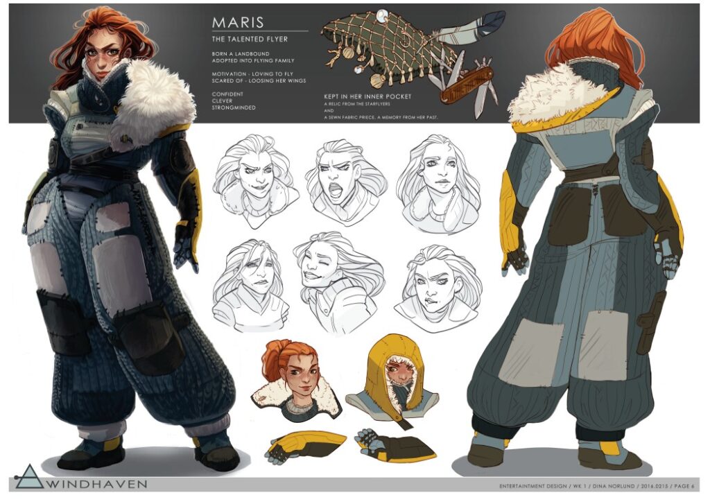 DW karakterstudie til Windhaven