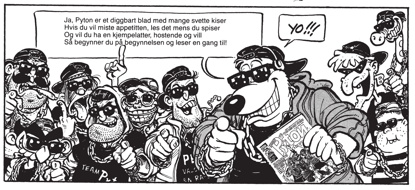 Pyton-generasjonen 10 Pyton rap