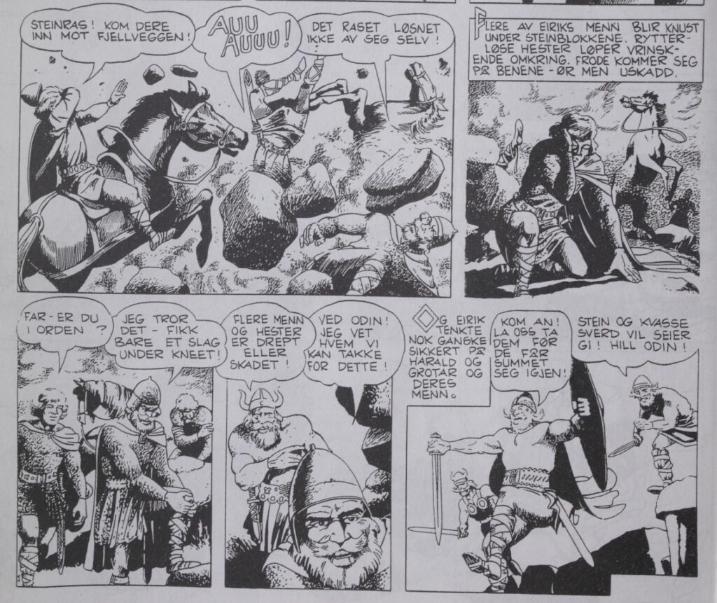 Vikingene i norsk tegneseriehistorie 7 1978 frode eiriksson