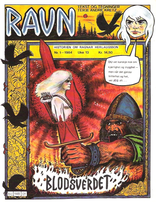 Vikingene i norsk tegneseriehistorie 9 1984 ravn 1