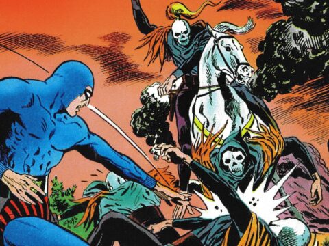 Jim Aparo løfter danske Fantomet-album 7 Fa forside