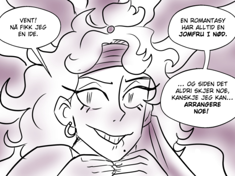 Romantasy forside
