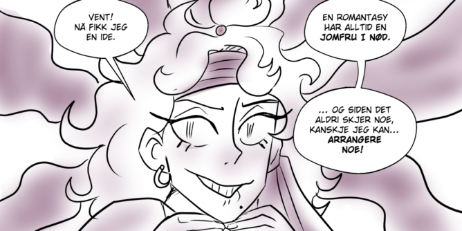 Romantasy forside