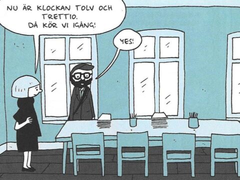 Tegneserieskaperen og kritikeren 1 Club Lonely front